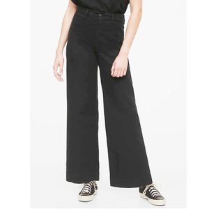 GAP High Rise Wide Leg Black Pants